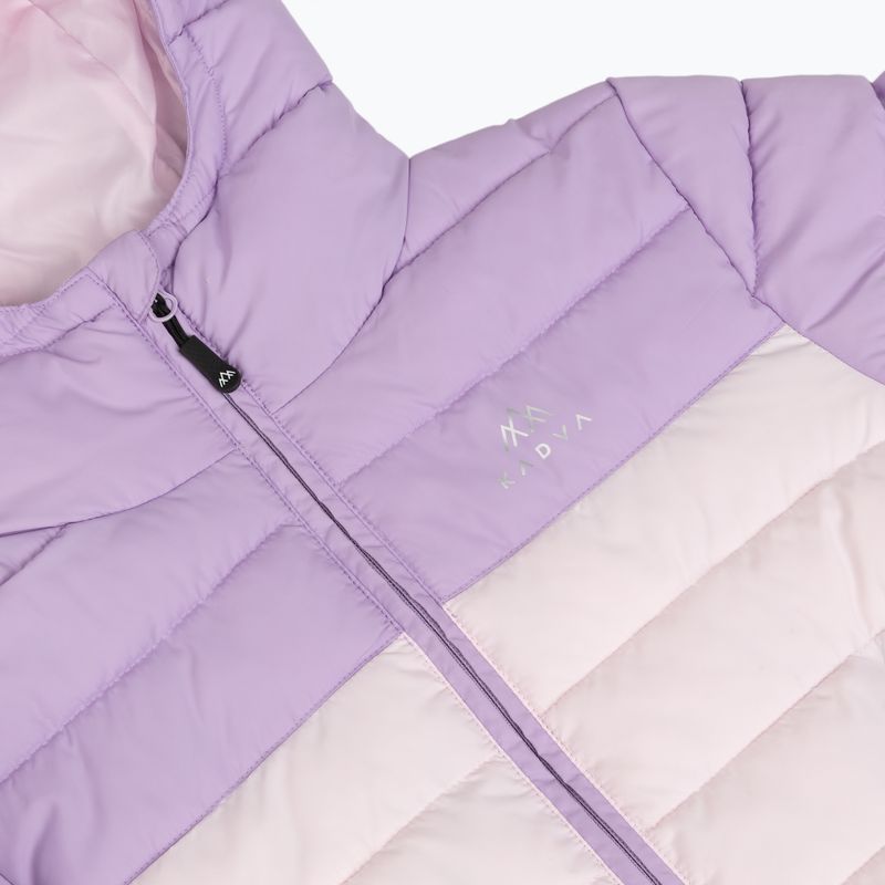 Geacă căptușită pentru copii KADVA Snoway JRG violet 10