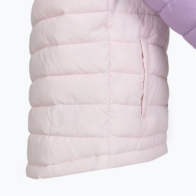 Geacă căptușită pentru copii KADVA Snoway JRG violet 12