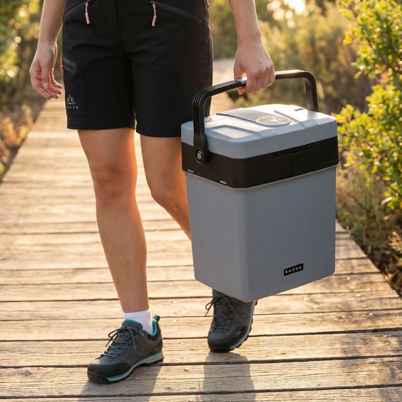 Frigider de camping KADVA AC/DC gray 5