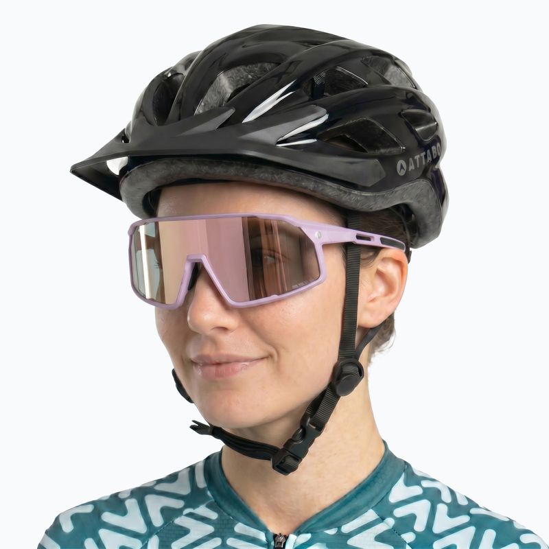 Ochelari de soare pentru ciclism ATTABO Stilb photochromic violet 2