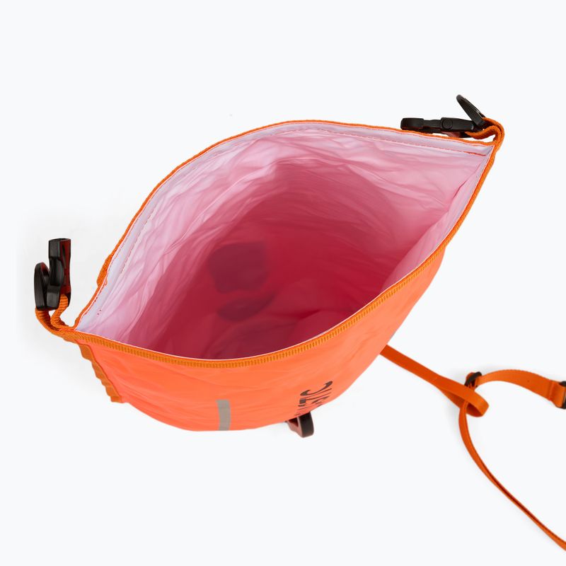 Geamandură de siguranță pentru înot cu buzunar AQUASTIC double-chamber orange 9