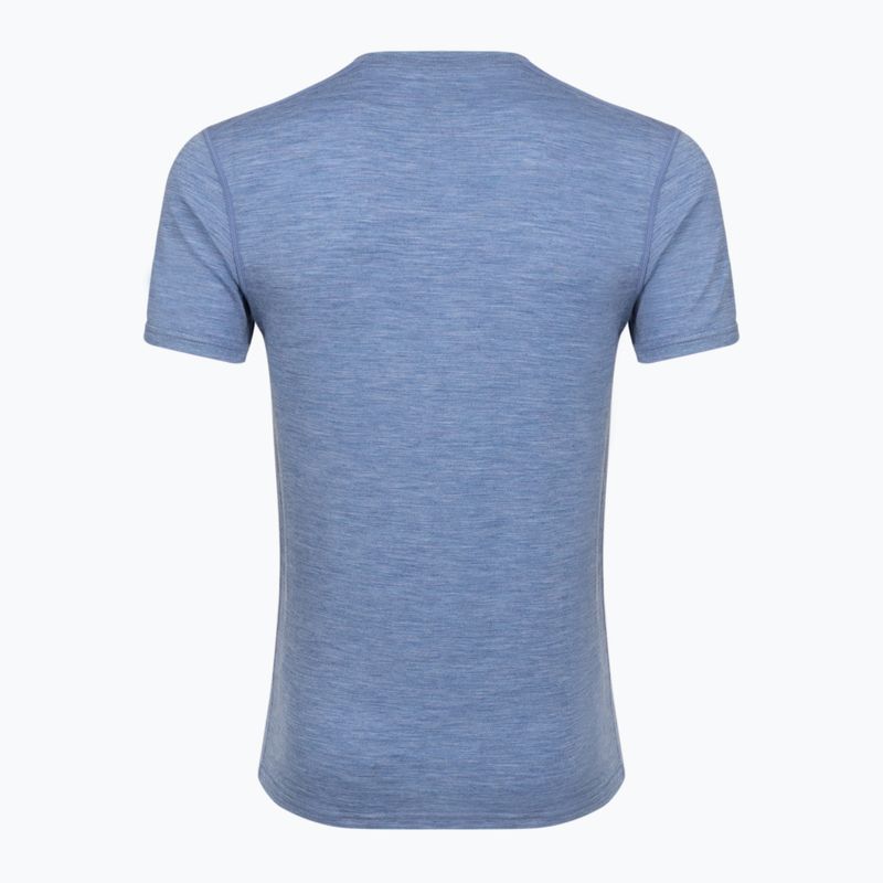 Tricou termoactiv pentru bărbați WOOLCANO Merino 100% TEE0546 blue 2