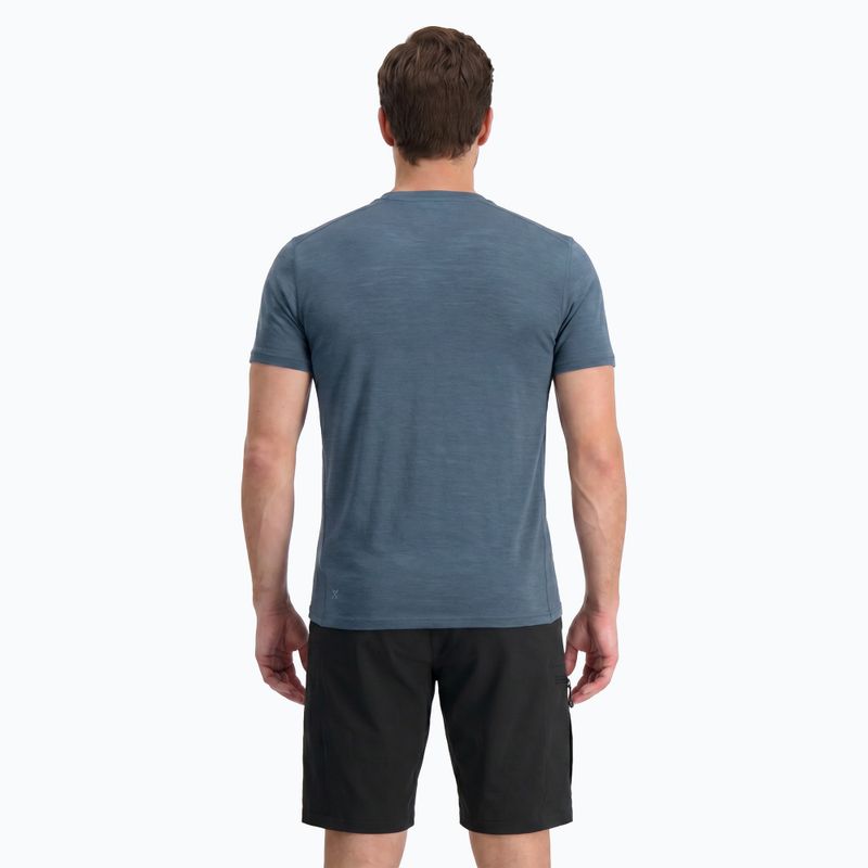 Tricou termic bărbați WOOLCANO Merino 100% TEE0546 gri 3