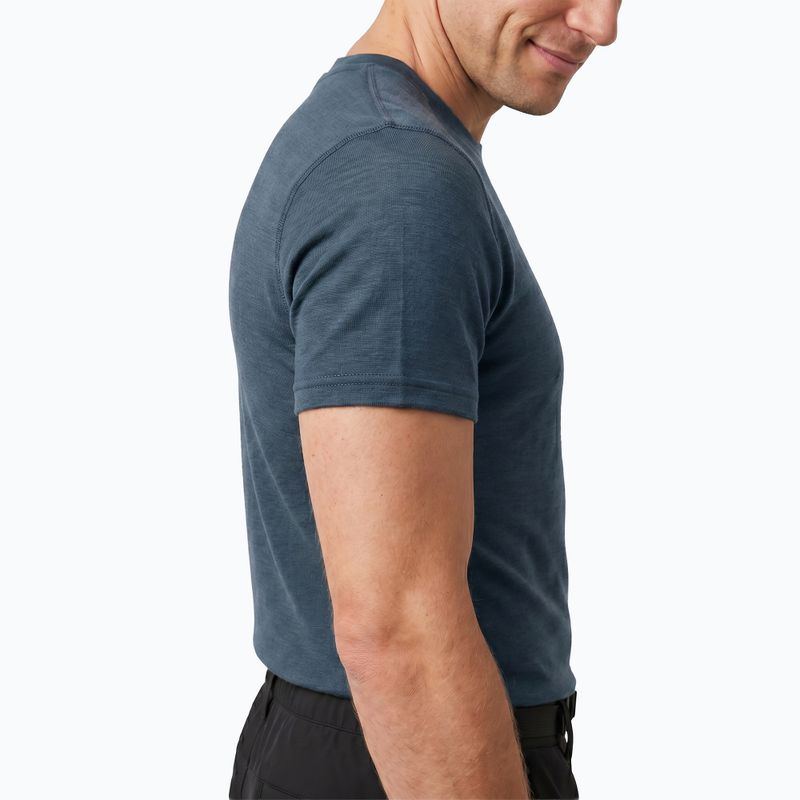 Tricou termic bărbați WOOLCANO Merino 100% TEE0546 gri 4