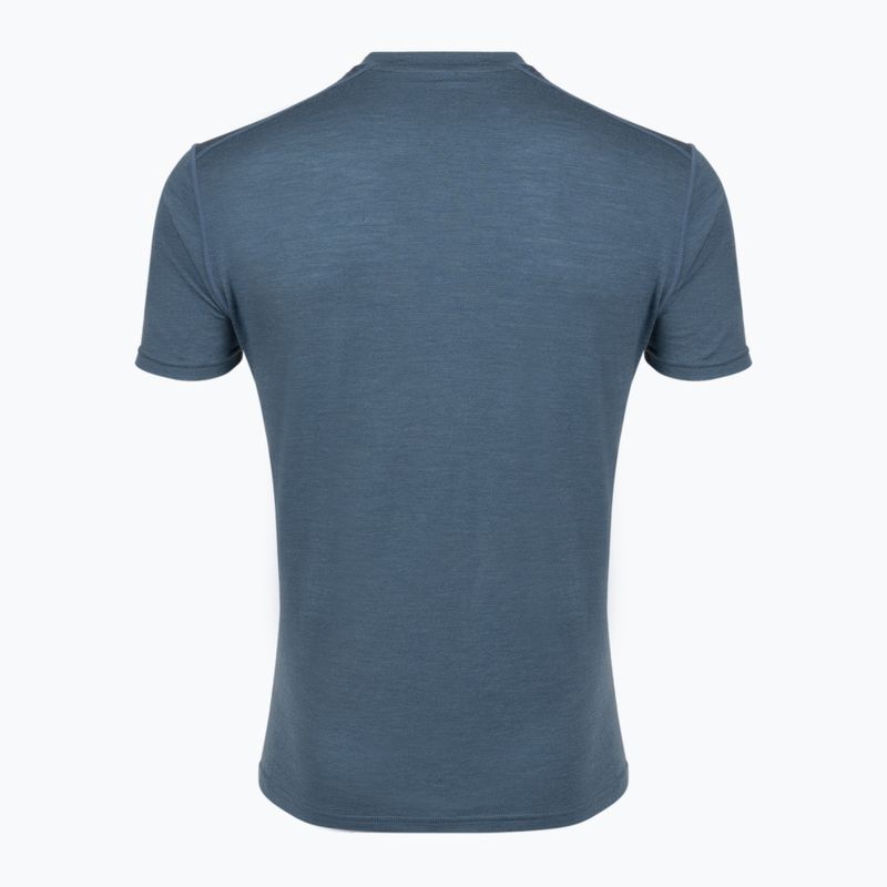 Tricou termoactiv pentru bărbați WOOLCANO Merino 100% TEE0546 gray 2