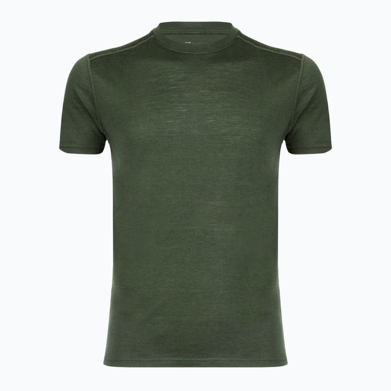 Tricou termic bărbați WOOLCANO Merino 100% TEE0546 verde 5