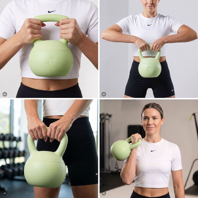 Kettlebell moale Xtrexo SK08 Green 5