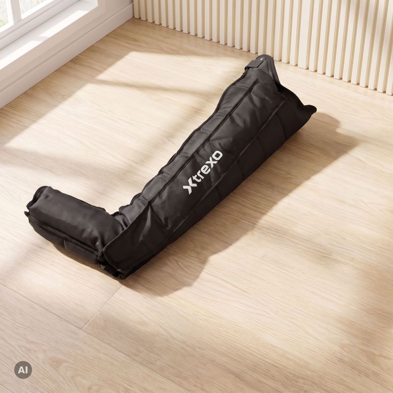 Manșon pentru aparatul de masaj compresiv Xtrexo AIRPRESSO 8 R Black 4