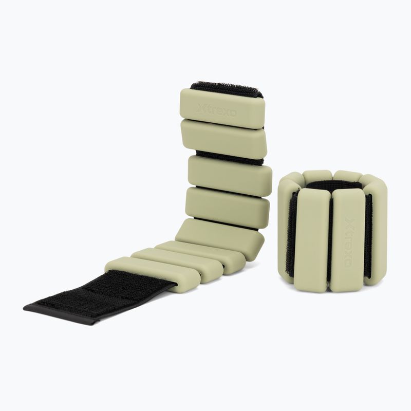 Greutăți pentru glezne și încheieturi Xtrexo SCULPT FB205 Green 3