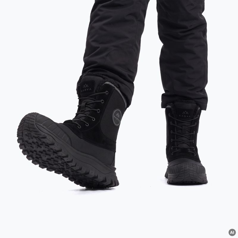 Ghete de iarnă pentru bărbați KADVA Fitzroy Mid WP negru 2