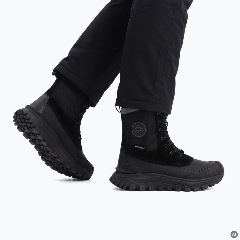 Ghete de iarnă pentru bărbați KADVA Fitzroy Mid WP negru 3