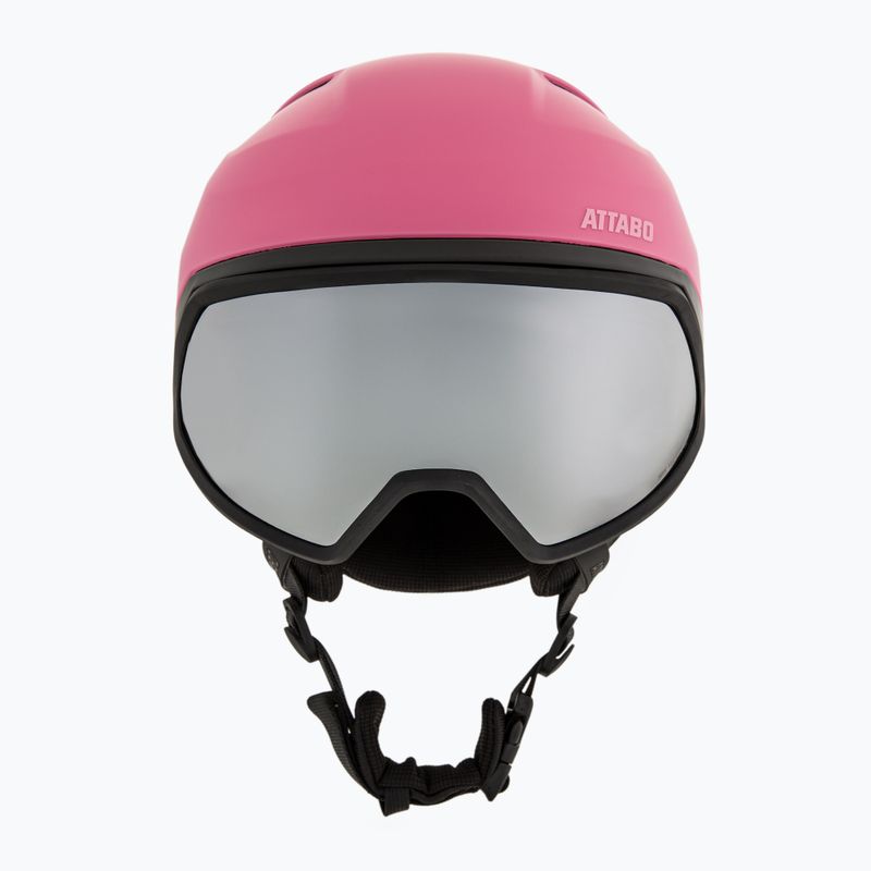 Cască de schi pentru copii ATTABO Avens 3.0 Jr Visor ERT Pink 2
