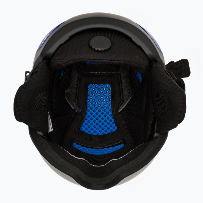 Cască de schi pentru copii ATTABO Avens 3.0 Jr Visor ERT Niebieski 12