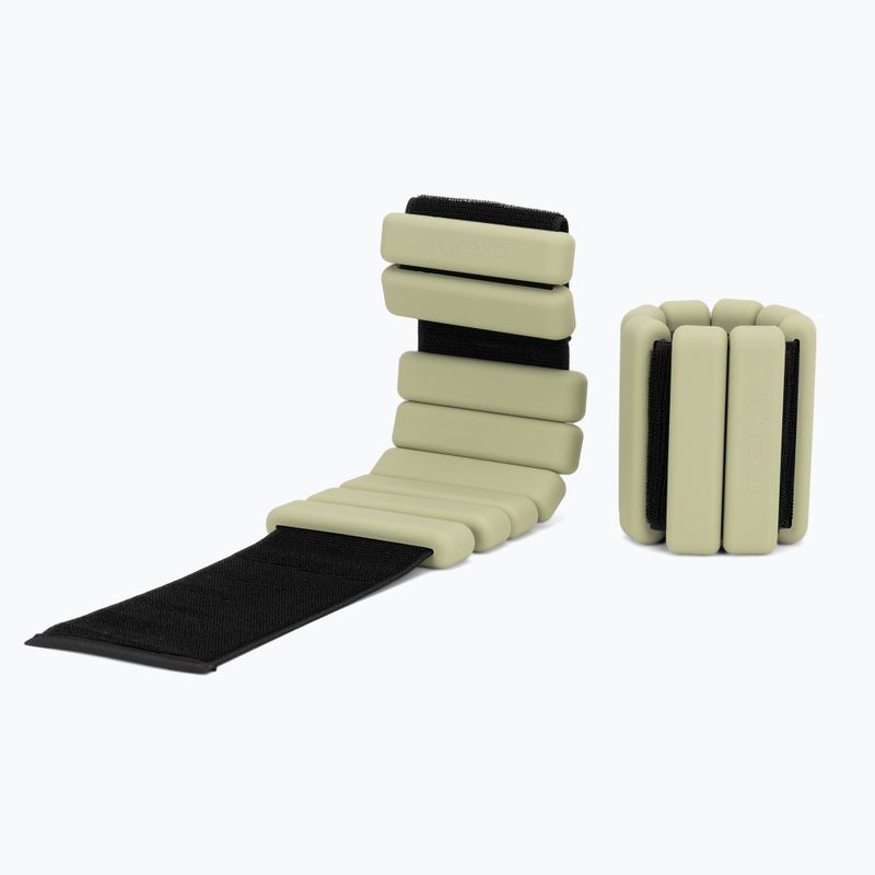 Greutăți pentru glezne și încheieturi Xtrexo SCULPT FB215 Green 3