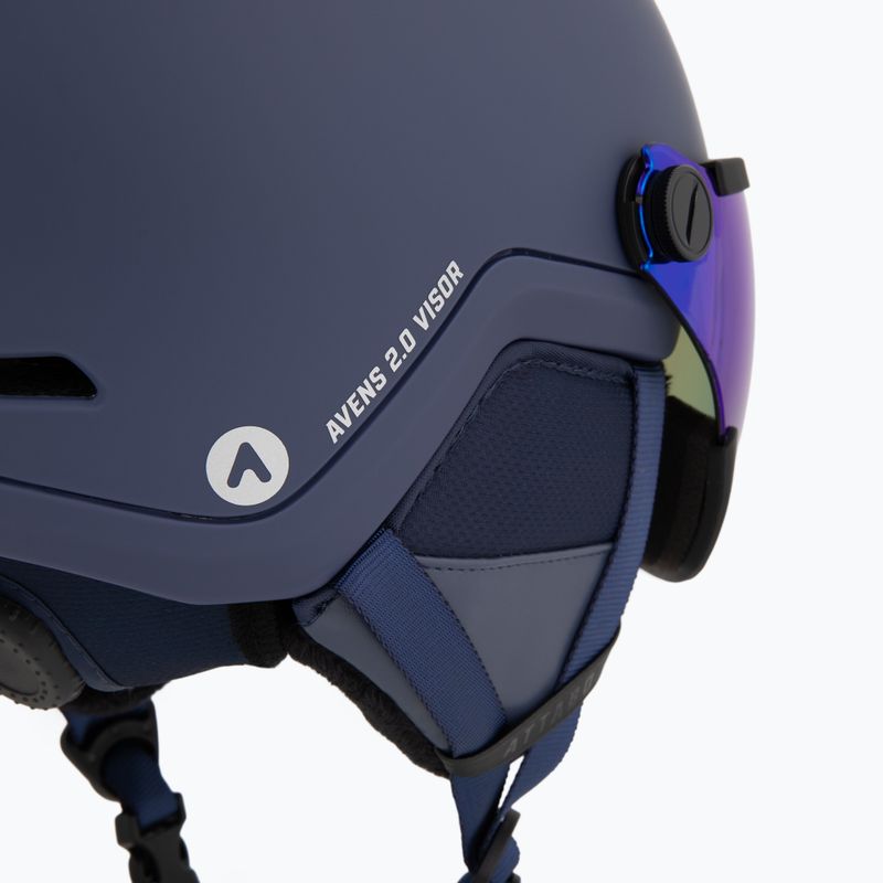 Cască de schi pentru copii ATTABO Avens 2.0 Jr Visor dark blue 7