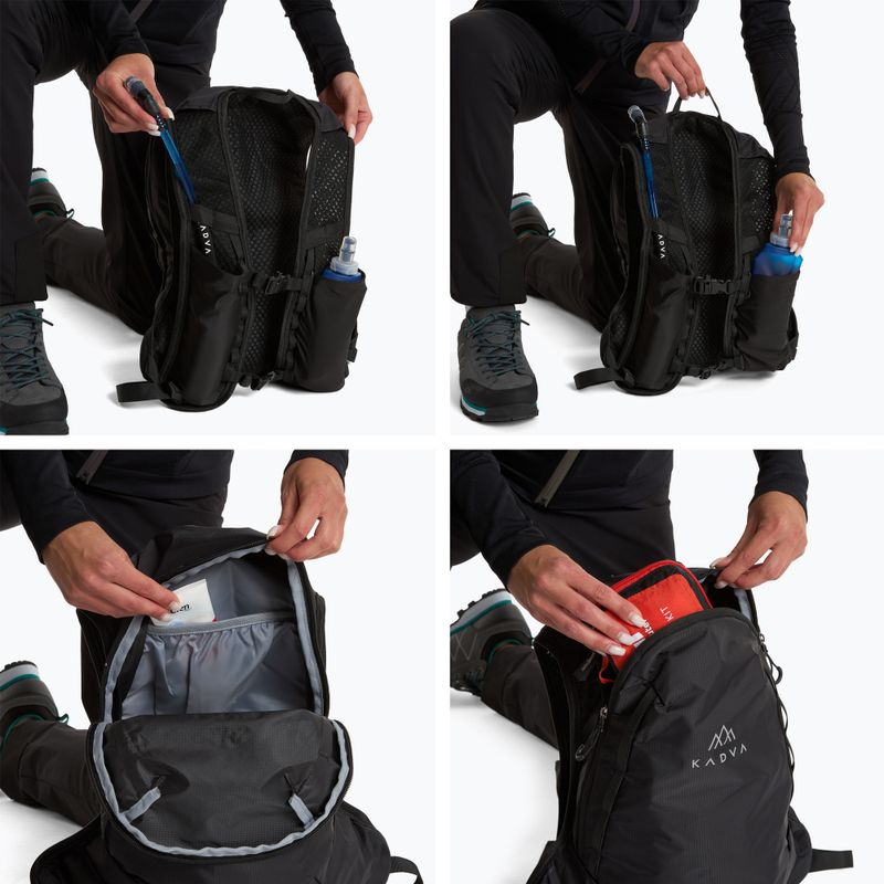 Rucsac turistic KADVA Zivo 10 l negru 10