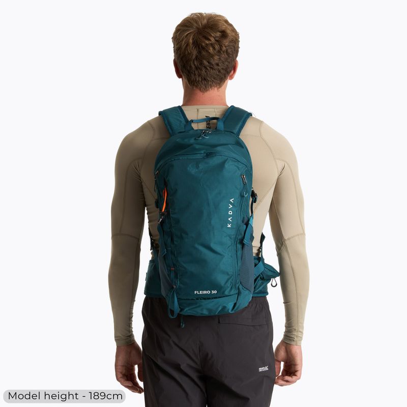 Rucsac turistic KADVA Fleiro 30 l albastru închis marin 5