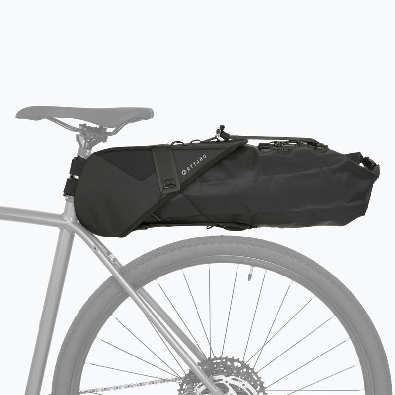 Geantă de bicicletă sub șa ATTABO Hanglo 8 l negru