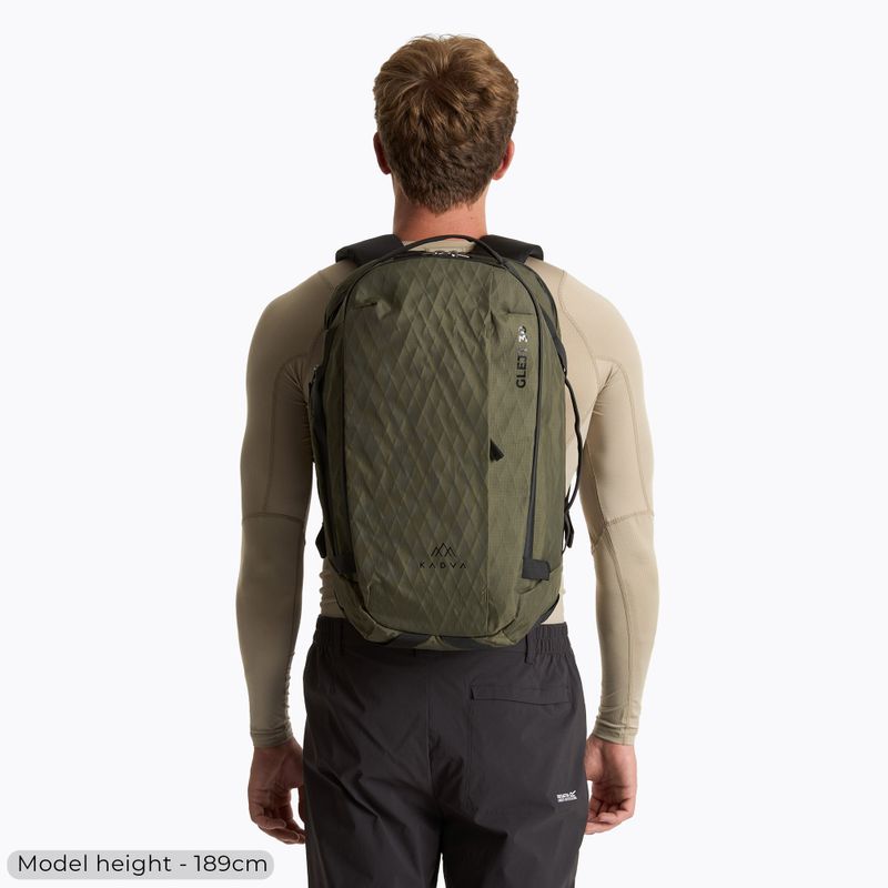 Rucsac turistic KADVA Glejt 30 l verde 5