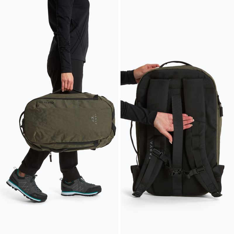 Rucsac turistic KADVA Glejt 30 l verde 13