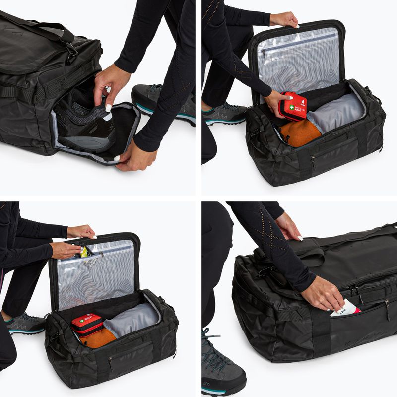 Geantă Duffel Bag KADVA 2în1 Alltaker 40 l negru 10