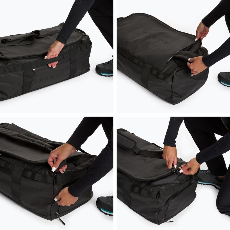 Geantă Duffel Bag KADVA 2în1 Alltaker 60 l negru 12