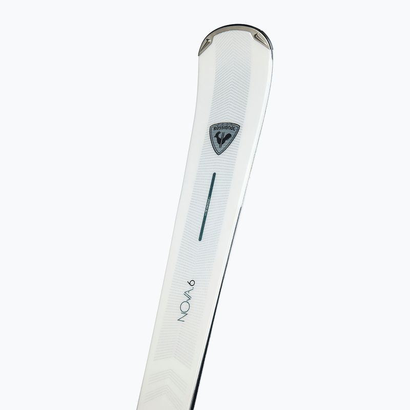 Schiuri de coborâre pentru femei + legături Rossignol Nova 6 + Xpress W 11 GW white sparkle 3