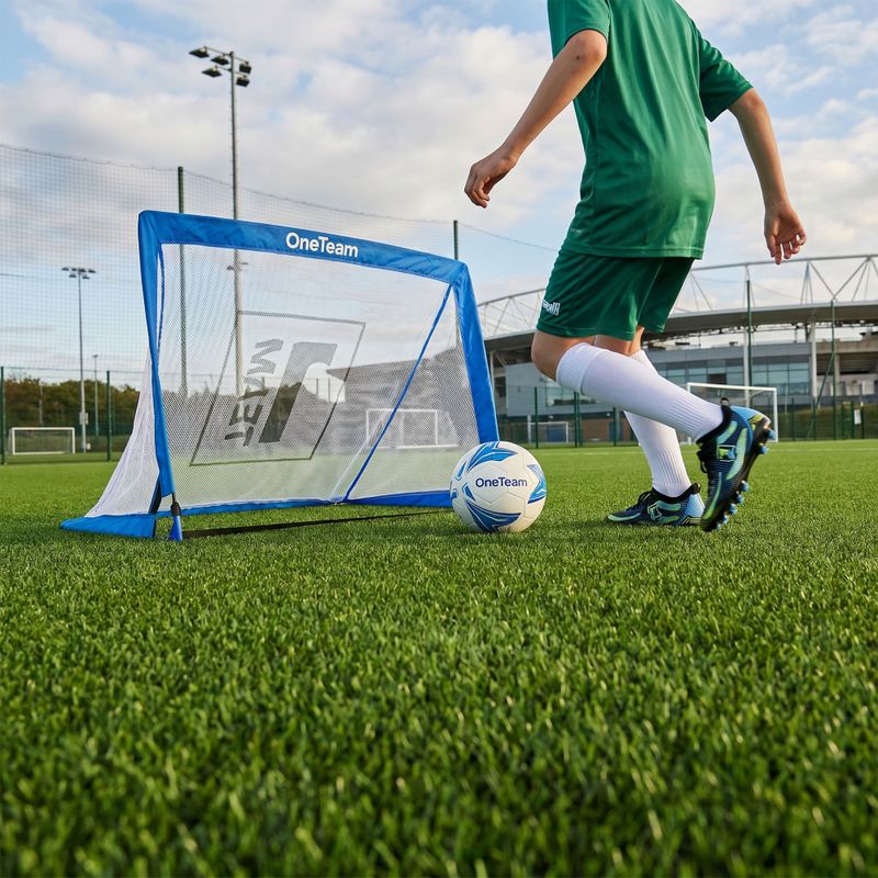 Porți de fotbal OneTeam Footzy Pop-Up blue 3