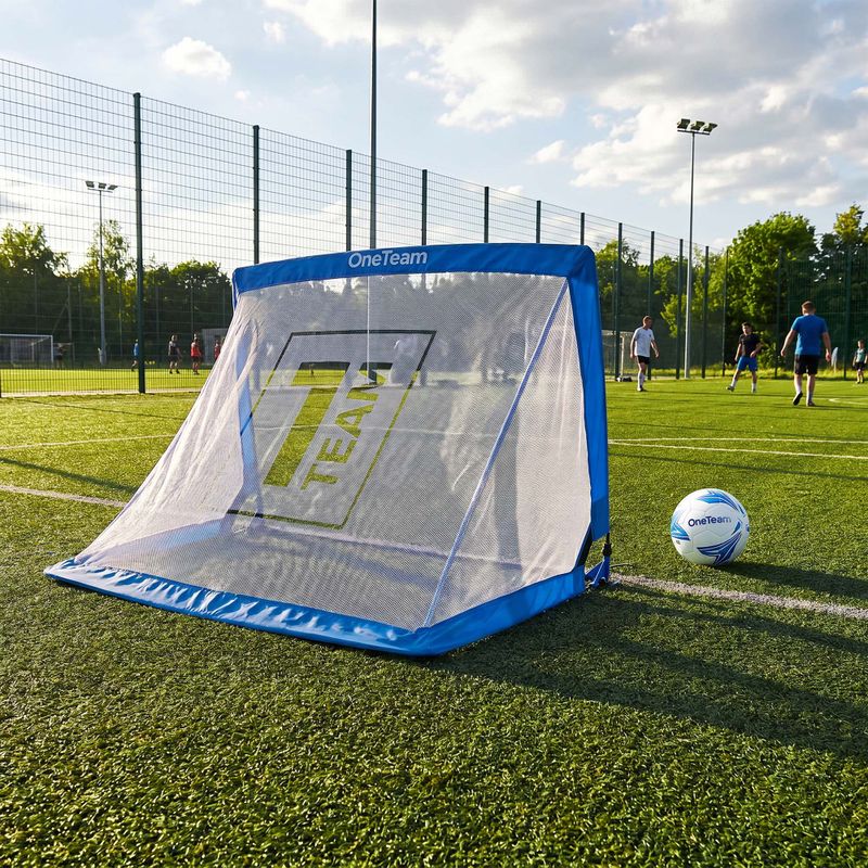 Porți de fotbal OneTeam Footzy Pop-Up blue 6