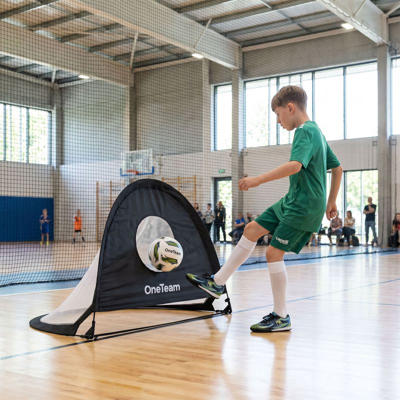 Porți de fotbal OneTeam Aimsie Pop-Up black 5