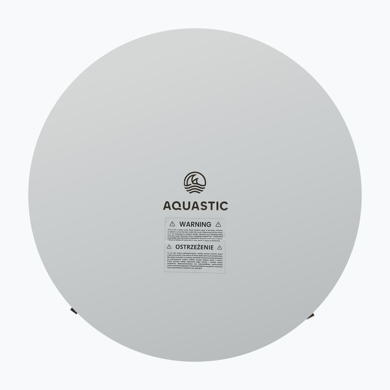 Piscină gonflabilă AQUASTIC ONSEN drop stitch 700 l 150 cm gri 7