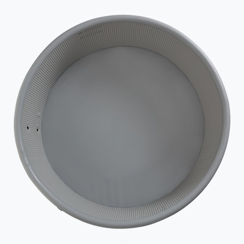 Piscină gonflabilă AQUASTIC ONSEN drop stitch 700 l 150 cm gri 8