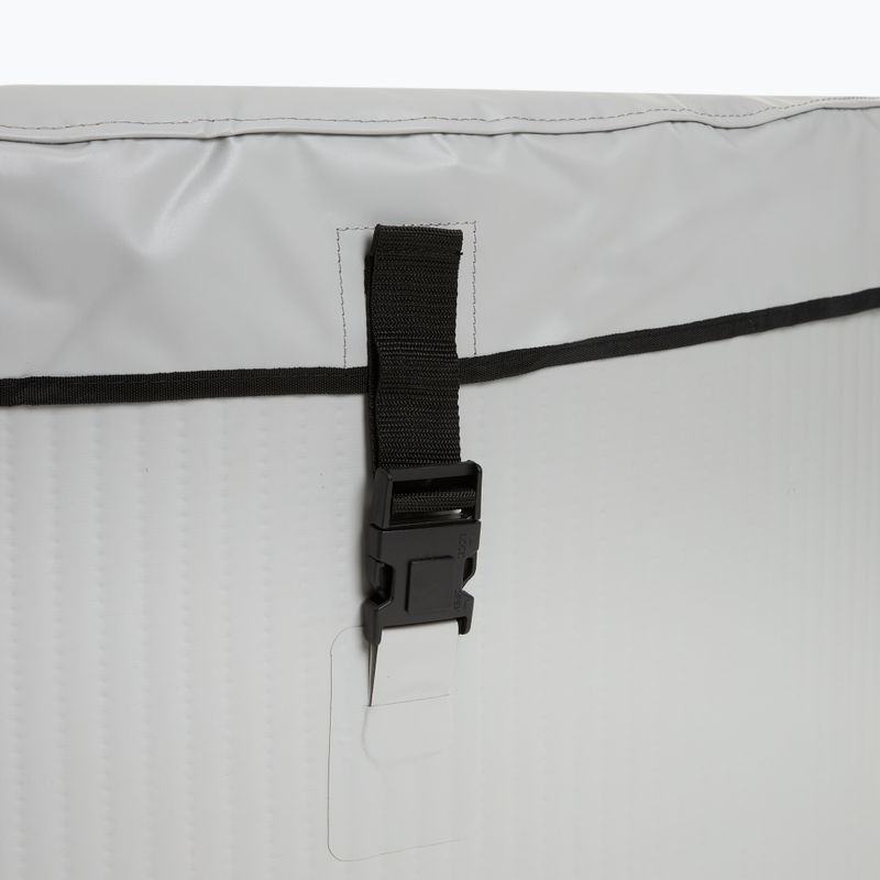 Piscină gonflabilă AQUASTIC ONSEN drop stitch 700 l 150 cm gri 9