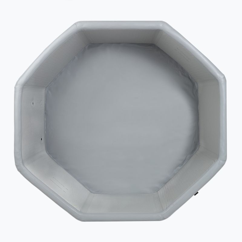 Piscină gonflabilă AQUASTIC ONSEN drop stitch 1400 l 186 cm gri 6