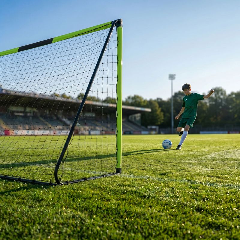 Poartă de fotbal OneTeam One OT-SG3020 300 x 160 cm green 5