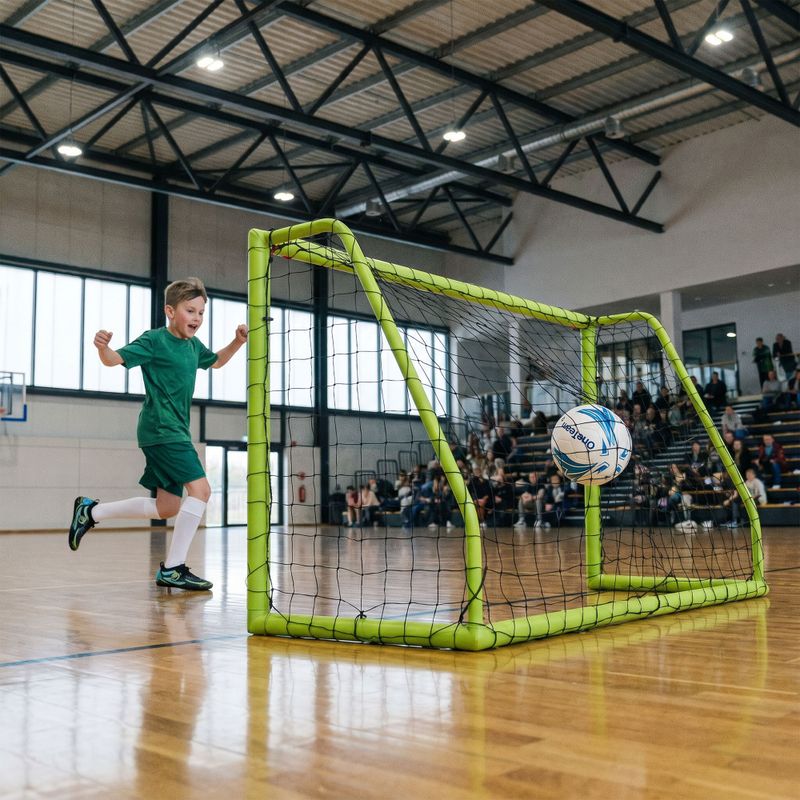 Poartă de fotbal OneTeam PVC OT-B4W007 244 x 150 cm green 3