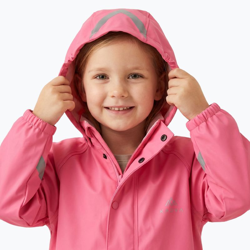 Set de ploaie pentru copii KADVA AquaLock JR Pink 2