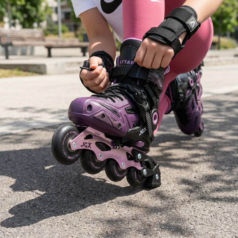 Role reglabile pentru copii ATTABO JGX purple 3