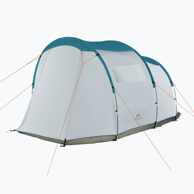 Cort de camping pentru 4 persoane KADVA Kavio 4 turcoaz