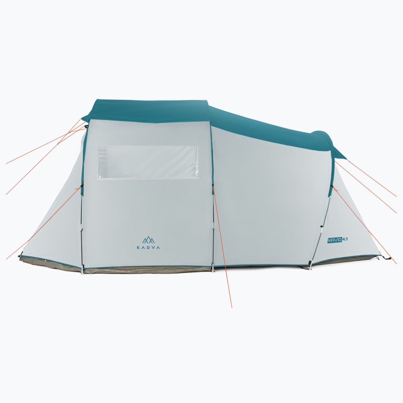 Cort de camping pentru 4 persoane KADVA Kavio 4 turcoaz 6