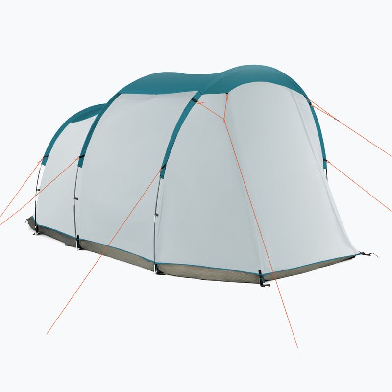 Cort de camping pentru 4 persoane KADVA Kavio 4 turcoaz 16