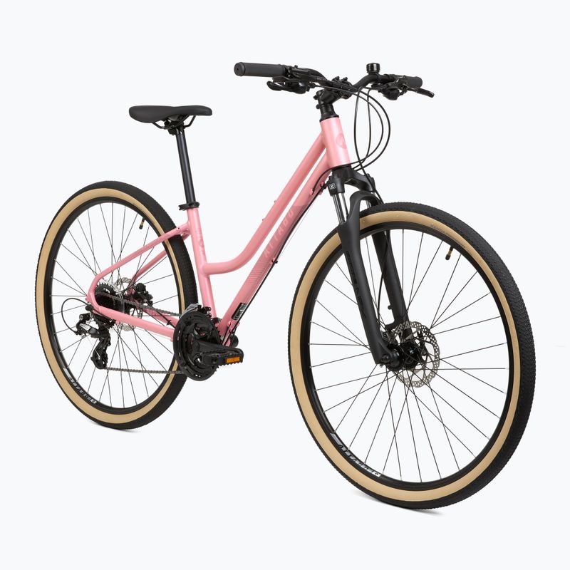 Bicicletă cross pentru femei ATTABO SANO 3.0 28" pink 2