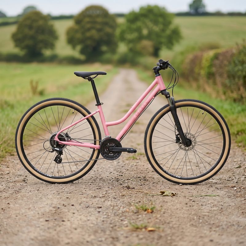 Bicicletă cross pentru femei ATTABO SANO 3.0 28" pink 3