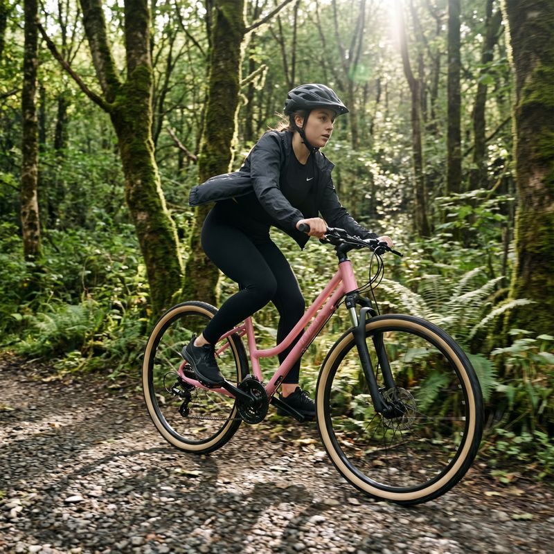 Bicicletă cross pentru femei ATTABO SANO 3.0 28" pink 5