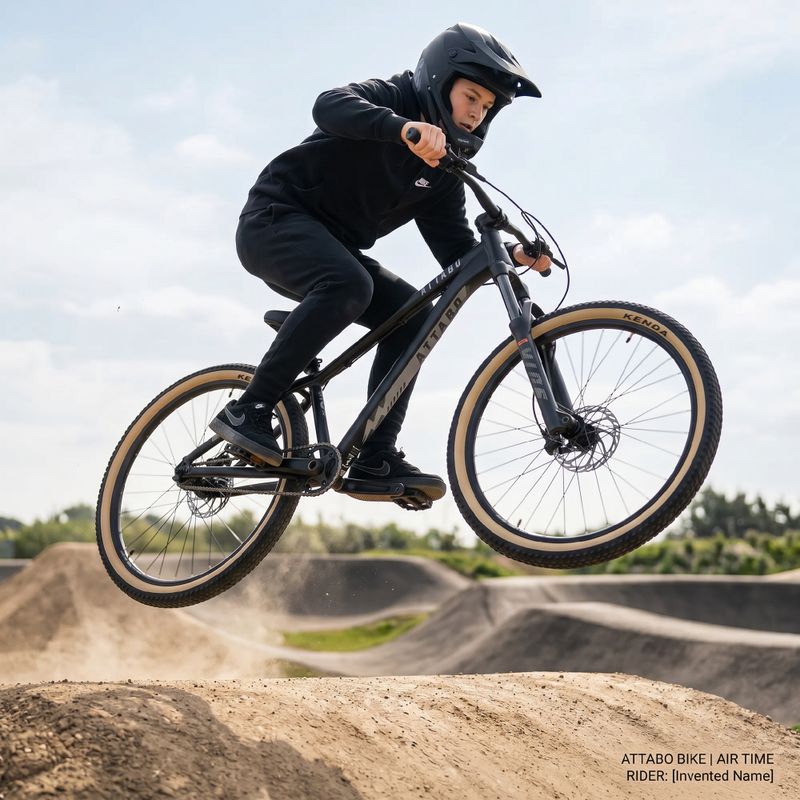 Bicicletă dirt pentru tineret ATTABO PERT 3.0 26" black 5