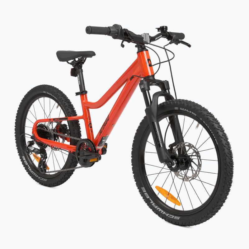 Bicicletă pentru copii ATTABO Rash 20" 10,3 kg Gen 2 portocaliu 20