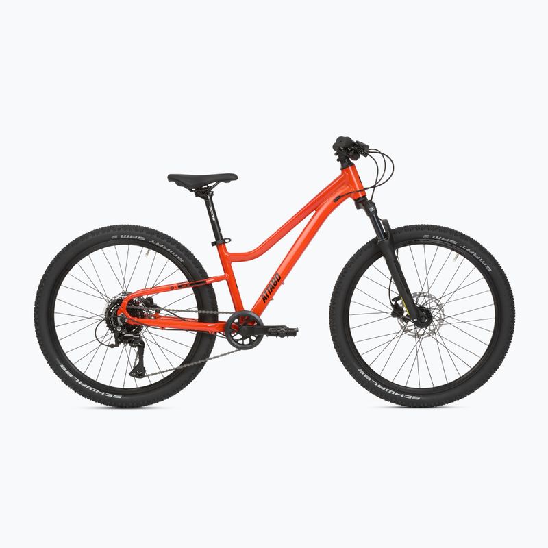 Bicicletă pentru copii ATTABO Rash 24" 11,4 kg Gen 2 portocaliu