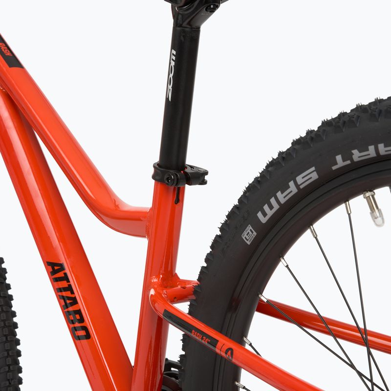Bicicletă pentru copii ATTABO Rash 24" 11,4 kg Gen 2 orange 15