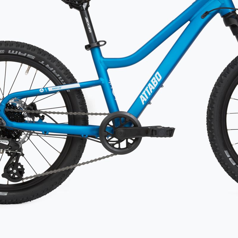 Bicicletă pentru copii ATTABO Rash 20" 10,3 kg Gen 2 albastru 10
