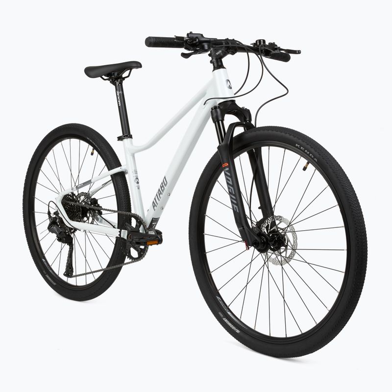 Bicicletă cross pentru femei ATTABO TORRE 5.0 28" white 2